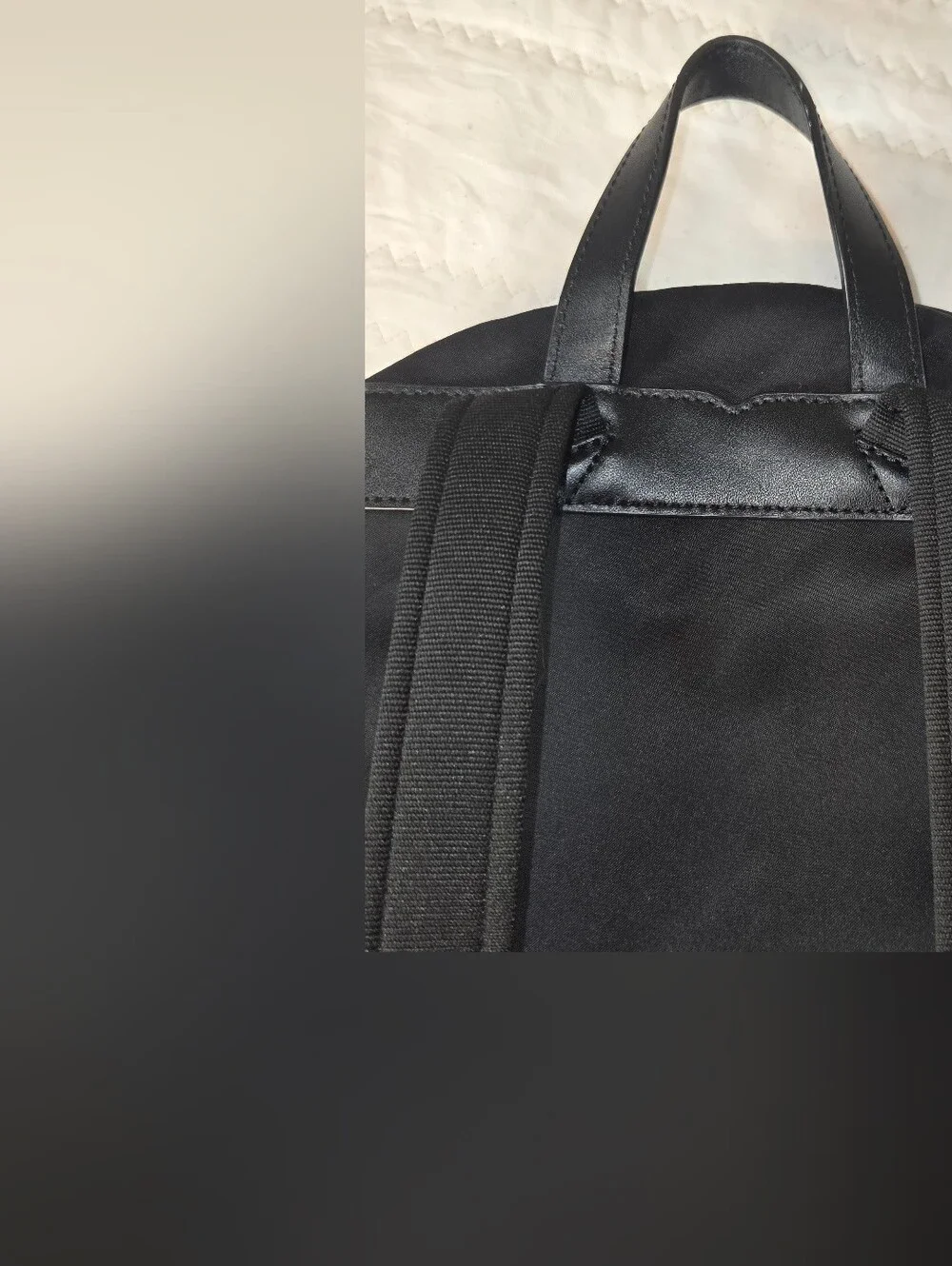 kate spade Black Nylon Mini Backpack